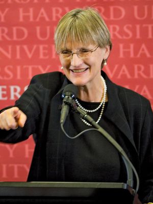 Drew G. Faust, 2007.