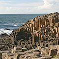 Giant's Causeway, Antrim, Northern Ireland. Basalt columns, UNESCO World Heritage Site