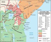 cultural and linguistic regions of East Africa