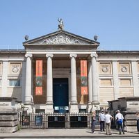 Oxford, Oxfordshire, UK 06 24 2020 The Ashmolean Museum, the world's first university museum in Oxford in the UK