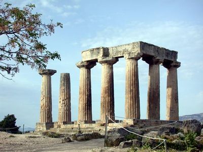 Temple of Apollo, Corinth, Greece