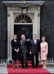 10 Downing Street: Bush, George W.; Bush, Laura; Brown, Gordon; Brown, Sarah