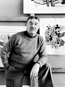 Fernand Léger, photograph by Arnold Newman, 1941.