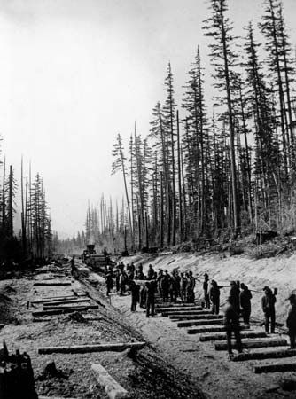 Andrew Onderdonk's railroad labourers