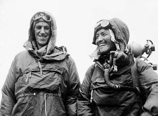 Edmund Hillary and Tenzing Norgay