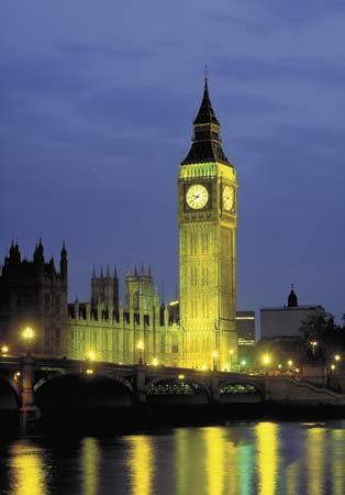 Big Ben at night