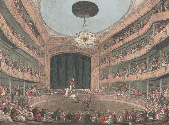 Astley's Amphitheatre: origins of the modern circus