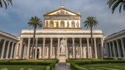 Ancient history of St. Paul Outside the Walls in Rome