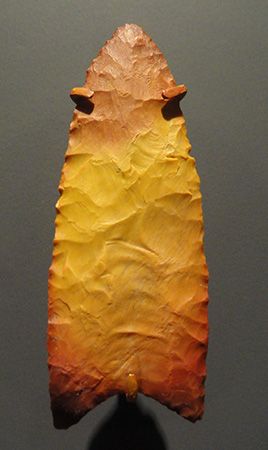 Clovis culture spear point