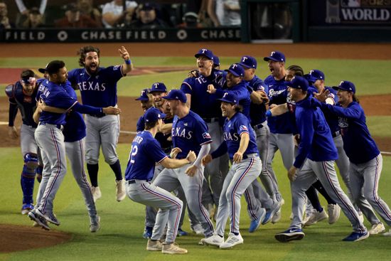 Texas Rangers, World Series win