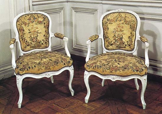 French Rococo chairs