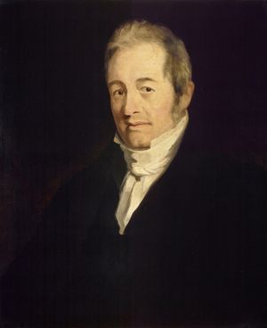 John Galt, oil painting by Charles Gray; in the Scottish National Portrait Gallery, Edinburgh