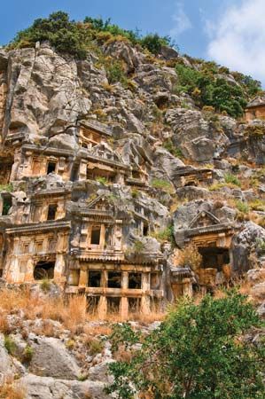 Myra: tombs