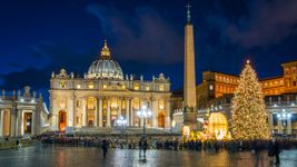 The architecture of St. Peter's Basilica