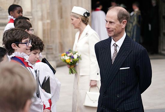 the duke and duchess of Edinburgh