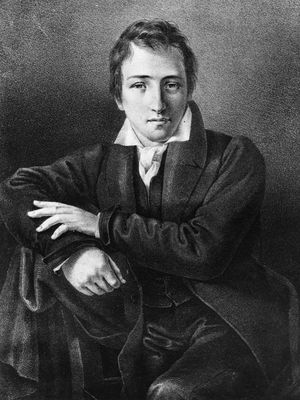 Heinrich Heine, c. 1827.