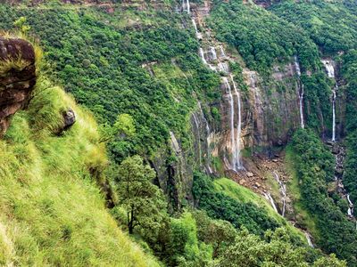 Cherrapunji: Seven Sisters Falls