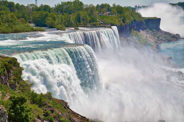 Niagara Falls, American side, Buffalo, New York. (states)