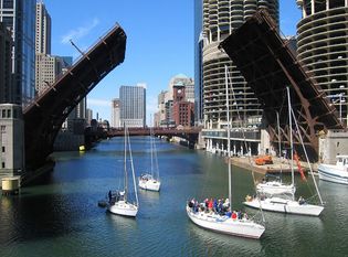 double-leaf drawbridge