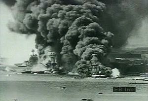 View footage of the Japanese attack on Pearl Harbor, the strike that provoked the U.S. into entering World War II