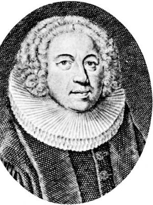 Hans Adolf Brorson, engraving by M. Bernigeroth.