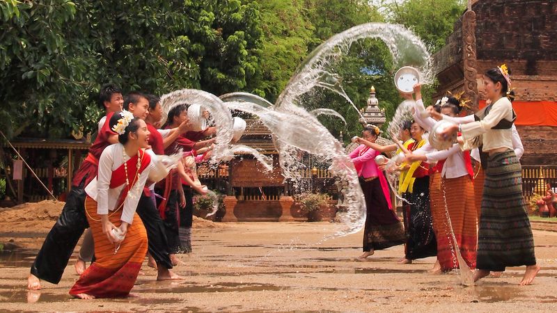 Celebrating Songkran, Thailand's water festival