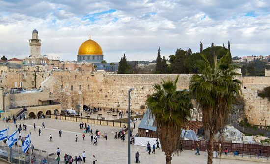 The Western Wall in Jerusalem