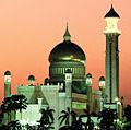 Omar Ali Saifuddin mosque, Bandar Seri Begawan, Brunei.