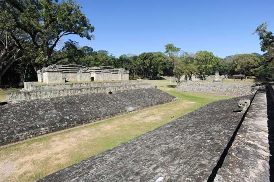 Copán, Honduras: tlachtli