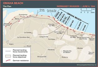 Normandy Invasion: Omaha Beach map