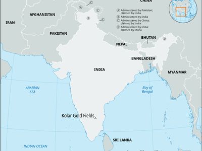 Kolar Gold Fields, India