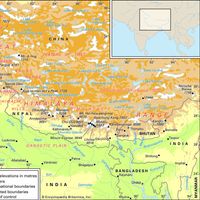 Himalayan mountain ranges