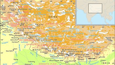 Himalayan mountain ranges