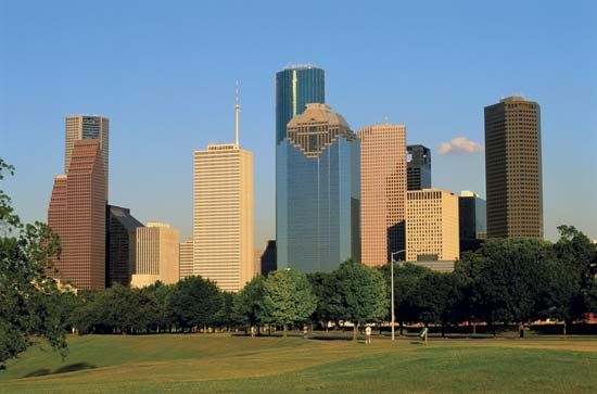 skyline of Houston, Texas