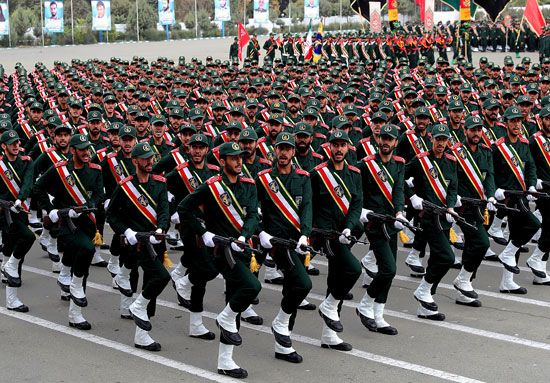 Islamic Revolutionary Guard Corps (IRGC) cadets