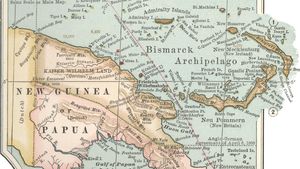 eastern New Guinea, from the 10th edition of Encyclopædia Britannica, c. 1902