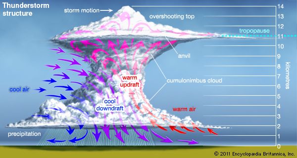 thunderstorm: structure