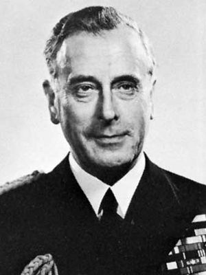 Louis Mountbatten.