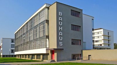 The Bauhaus Dessau was designed by Bauhaus founder Walter Gropius.