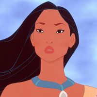 Still from Disney's Pocahontas, 1995 directed by Mike Gabriel, Eric Goldberg