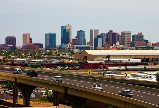 Phoenix, Arizona: freeway