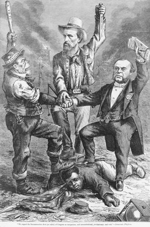 Thomas Nast: "This Is a White Man's Government"