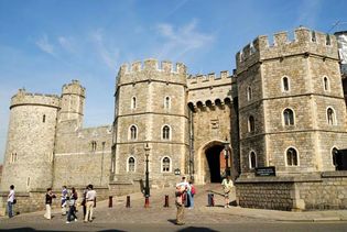 Henry VIII Gateway of Windsor Castle, Berkshire, Eng.