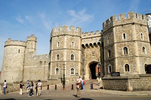 Henry VIII Gateway of Windsor Castle, Berkshire, Eng.