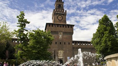 Sforzesco Castle, Milan.