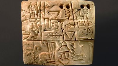 Sumerian cuneiform tablet