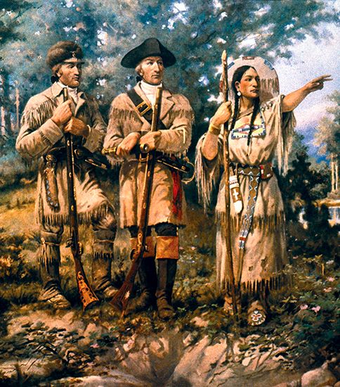 Edgar Samuel Paxson: Lewis and Clark at Three Forks