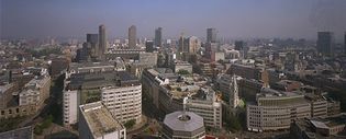 skyline of London