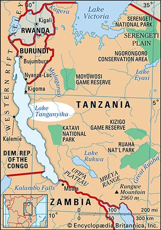 Lake Tanganyika.