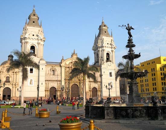 Lima: cathedral